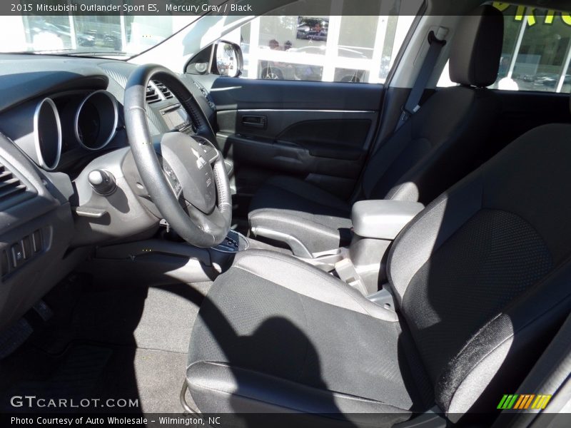 Mercury Gray / Black 2015 Mitsubishi Outlander Sport ES