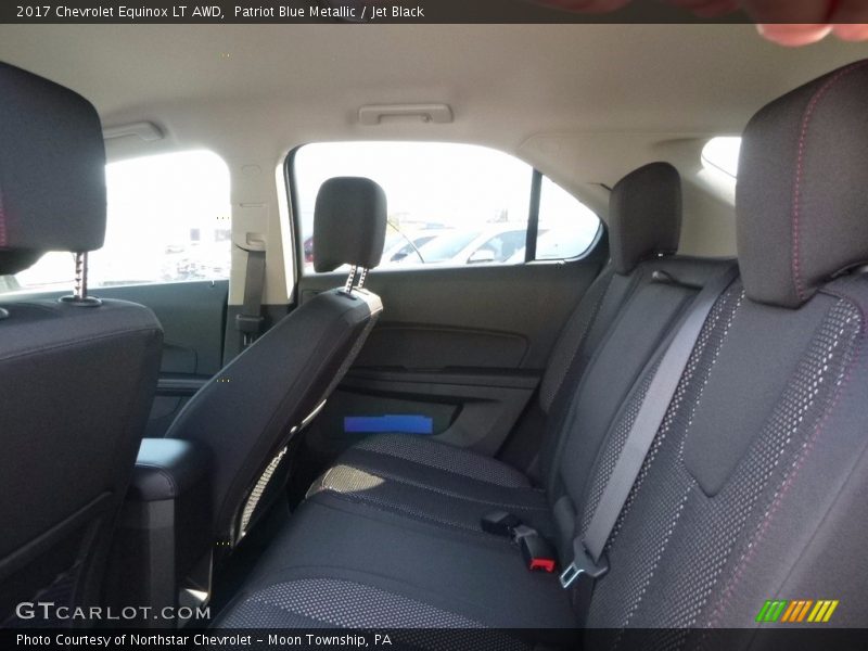 Patriot Blue Metallic / Jet Black 2017 Chevrolet Equinox LT AWD