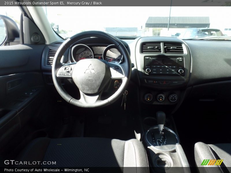 Mercury Gray / Black 2015 Mitsubishi Outlander Sport ES