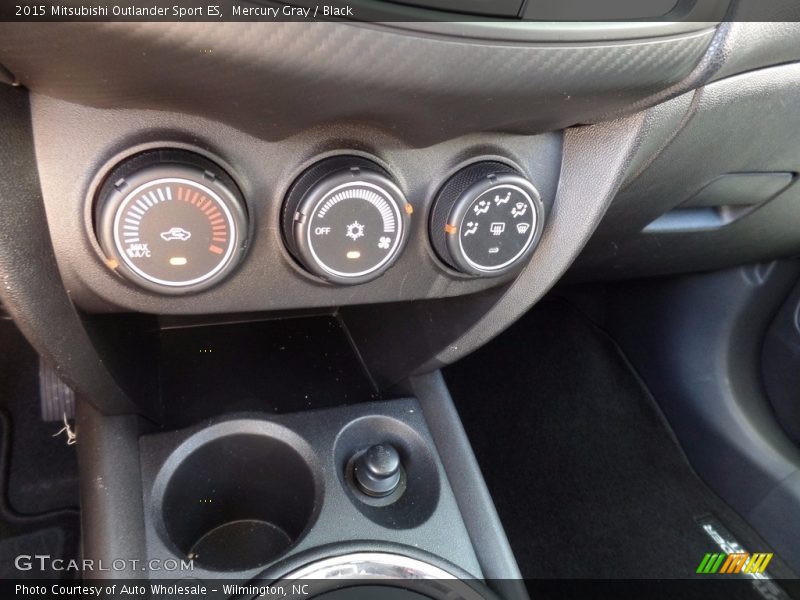Mercury Gray / Black 2015 Mitsubishi Outlander Sport ES