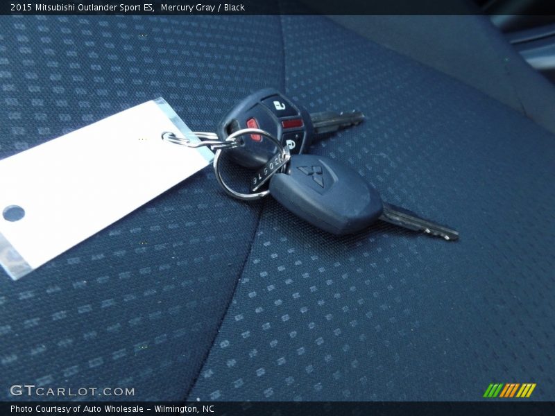 Mercury Gray / Black 2015 Mitsubishi Outlander Sport ES