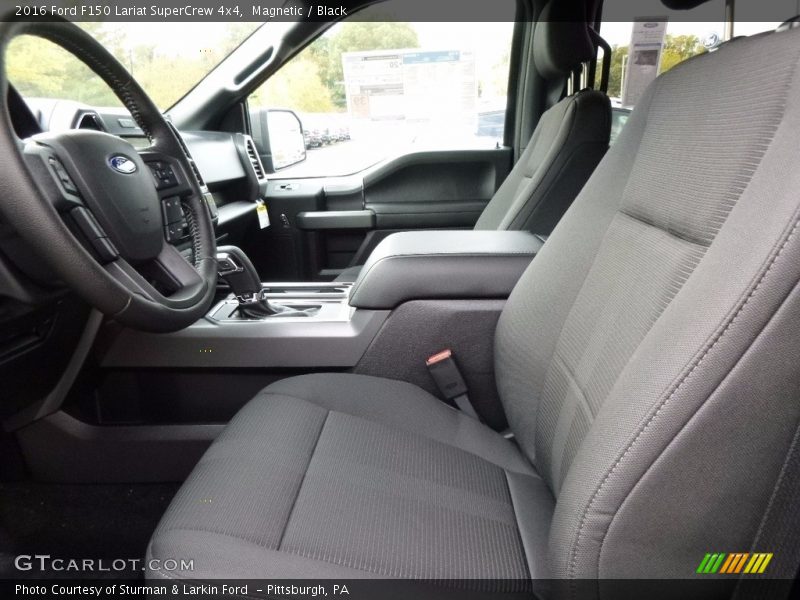 Magnetic / Black 2016 Ford F150 Lariat SuperCrew 4x4