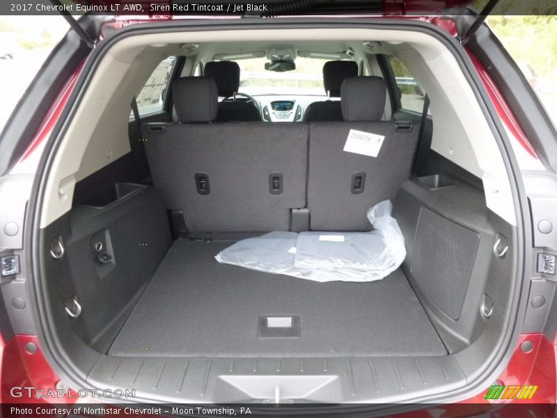 Siren Red Tintcoat / Jet Black 2017 Chevrolet Equinox LT AWD