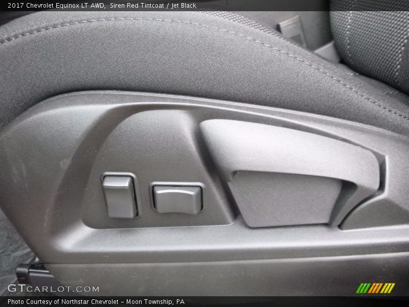 Siren Red Tintcoat / Jet Black 2017 Chevrolet Equinox LT AWD