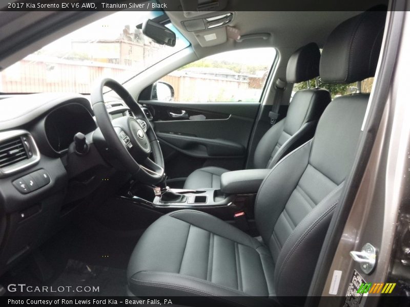  2017 Sorento EX V6 AWD Black Interior