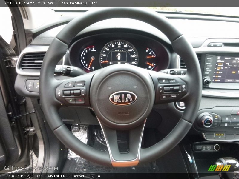  2017 Sorento EX V6 AWD Steering Wheel