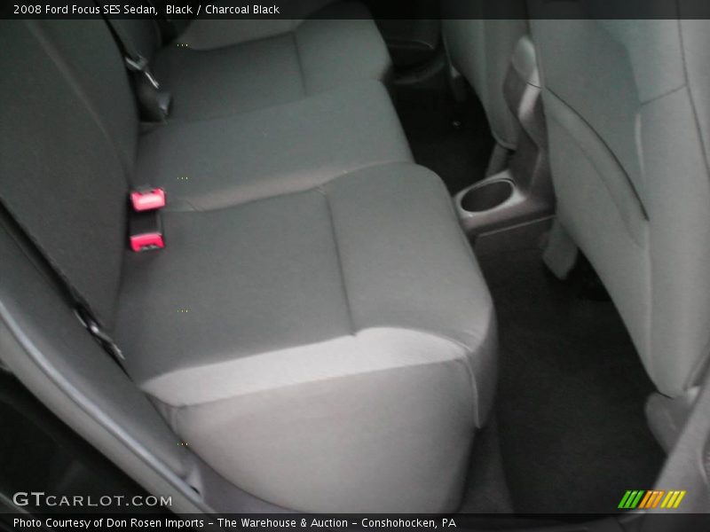 Black / Charcoal Black 2008 Ford Focus SES Sedan
