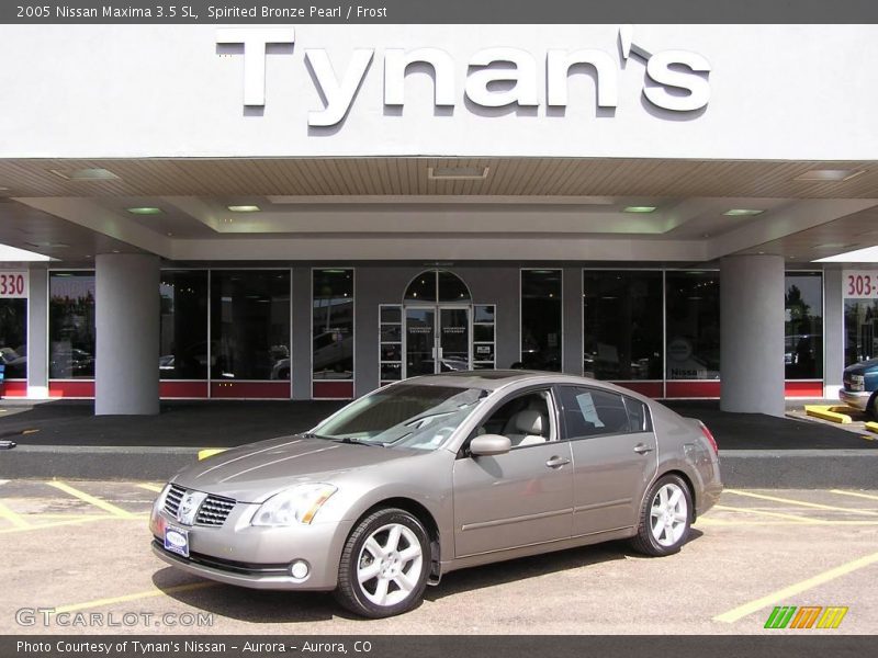 Spirited Bronze Pearl / Frost 2005 Nissan Maxima 3.5 SL