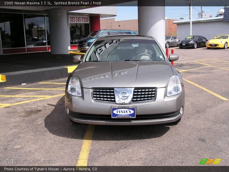 Spirited Bronze Pearl / Frost 2005 Nissan Maxima 3.5 SL