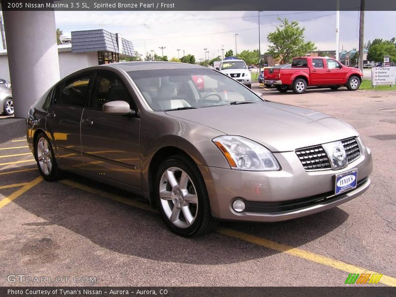 Spirited Bronze Pearl / Frost 2005 Nissan Maxima 3.5 SL