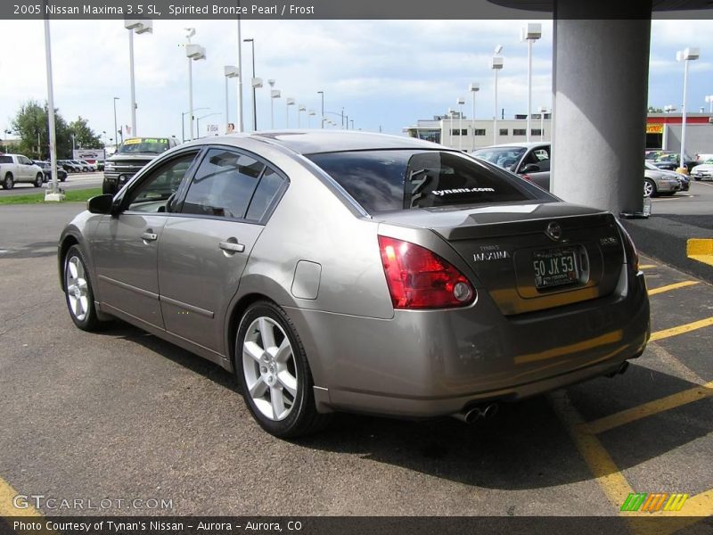 Spirited Bronze Pearl / Frost 2005 Nissan Maxima 3.5 SL