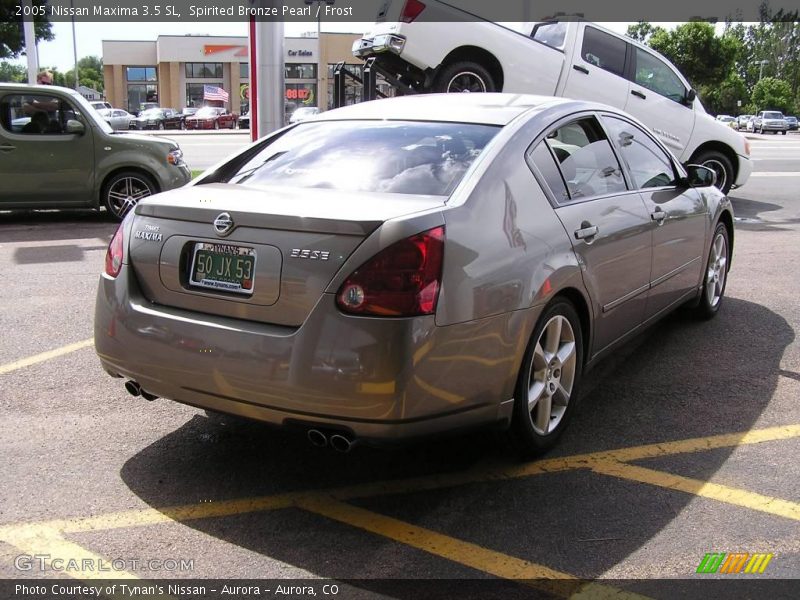 Spirited Bronze Pearl / Frost 2005 Nissan Maxima 3.5 SL