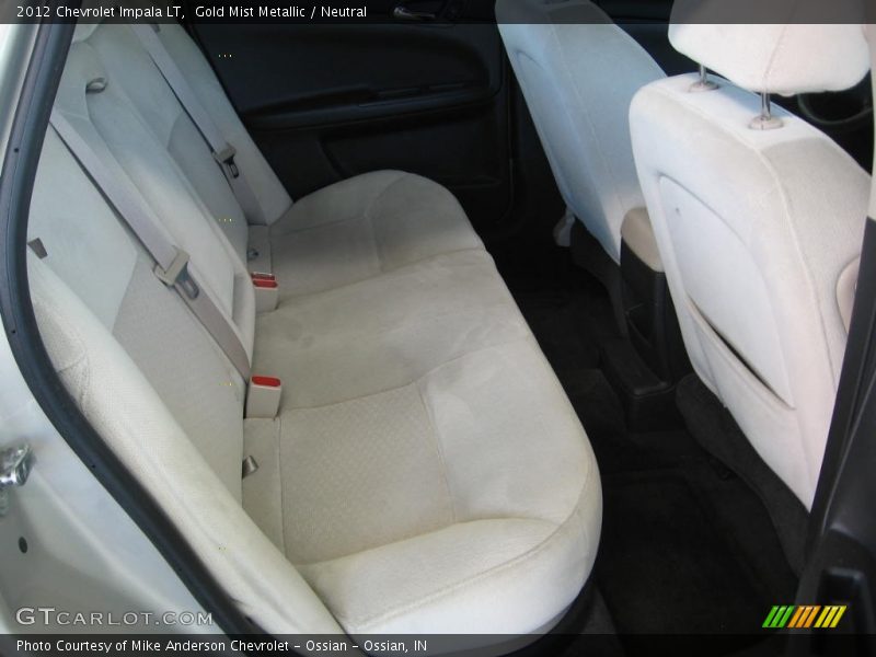 Gold Mist Metallic / Neutral 2012 Chevrolet Impala LT