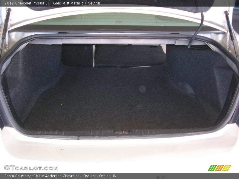 Gold Mist Metallic / Neutral 2012 Chevrolet Impala LT