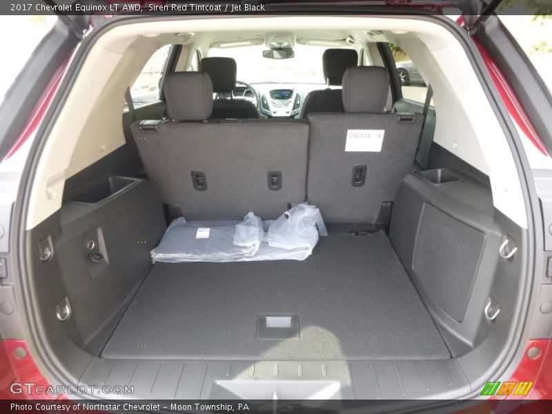 Siren Red Tintcoat / Jet Black 2017 Chevrolet Equinox LT AWD
