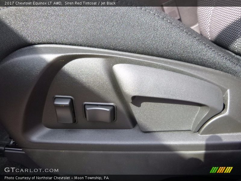 Siren Red Tintcoat / Jet Black 2017 Chevrolet Equinox LT AWD