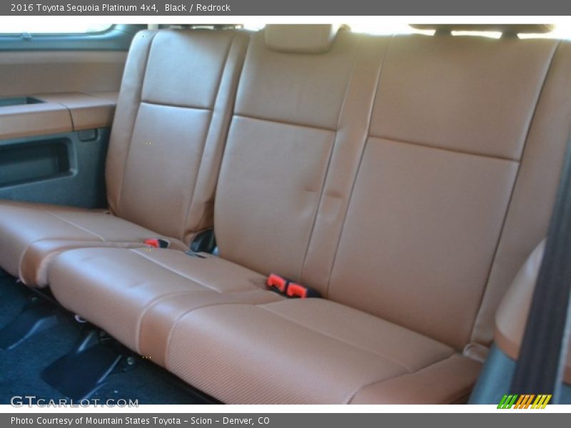 Black / Redrock 2016 Toyota Sequoia Platinum 4x4