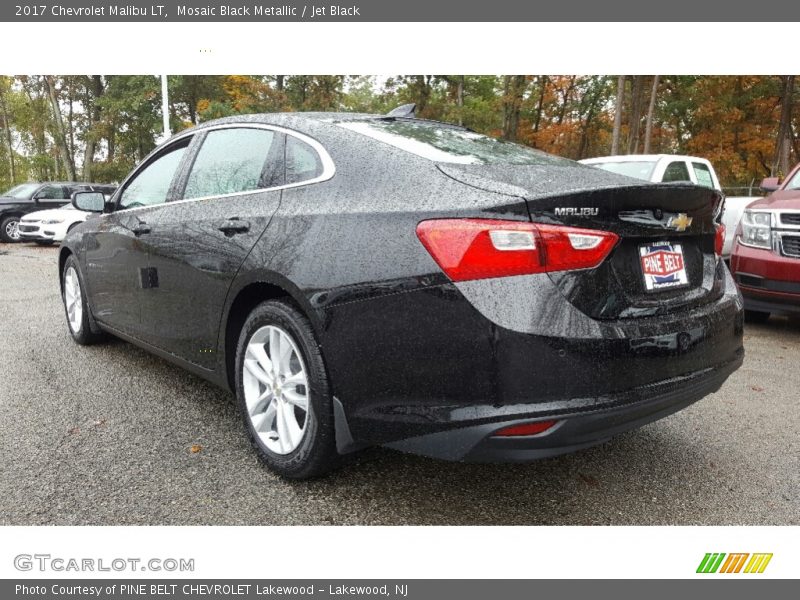 Mosaic Black Metallic / Jet Black 2017 Chevrolet Malibu LT