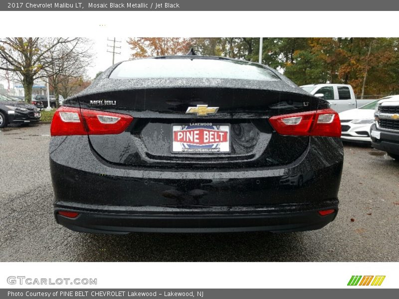 Mosaic Black Metallic / Jet Black 2017 Chevrolet Malibu LT