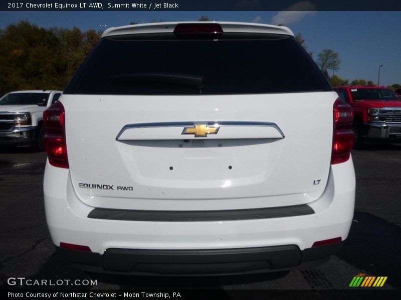 Summit White / Jet Black 2017 Chevrolet Equinox LT AWD
