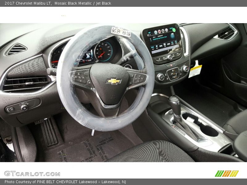 Mosaic Black Metallic / Jet Black 2017 Chevrolet Malibu LT