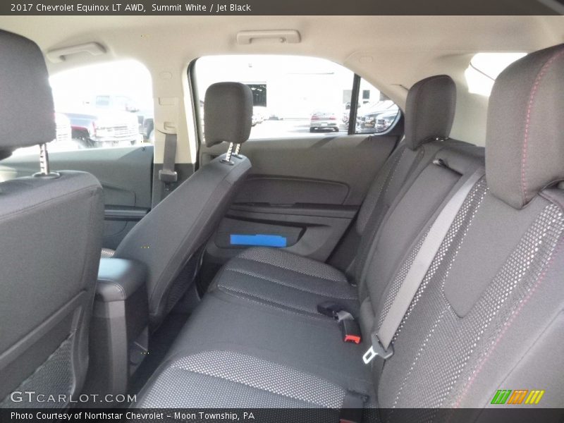 Summit White / Jet Black 2017 Chevrolet Equinox LT AWD