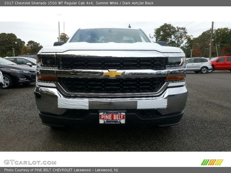 Summit White / Dark Ash/Jet Black 2017 Chevrolet Silverado 1500 WT Regular Cab 4x4