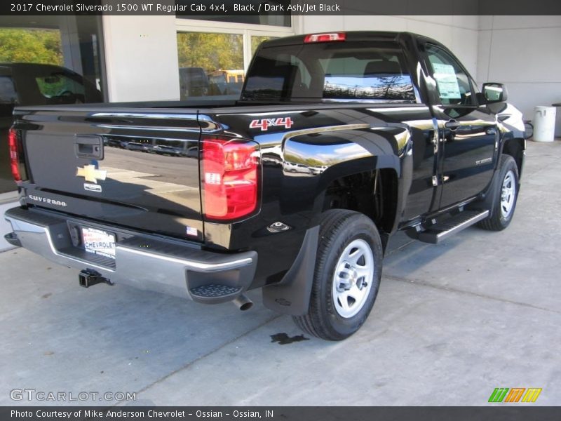 Black / Dark Ash/Jet Black 2017 Chevrolet Silverado 1500 WT Regular Cab 4x4