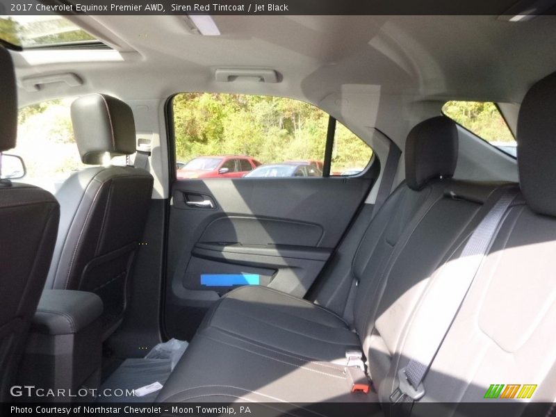 Siren Red Tintcoat / Jet Black 2017 Chevrolet Equinox Premier AWD