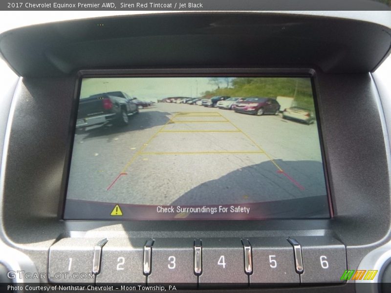 Siren Red Tintcoat / Jet Black 2017 Chevrolet Equinox Premier AWD