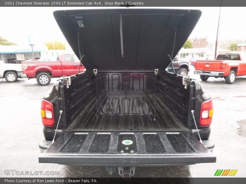 Onyx Black / Graphite 2001 Chevrolet Silverado 1500 LT Extended Cab 4x4