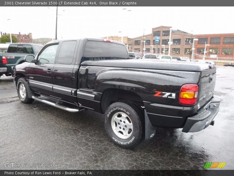 Onyx Black / Graphite 2001 Chevrolet Silverado 1500 LT Extended Cab 4x4