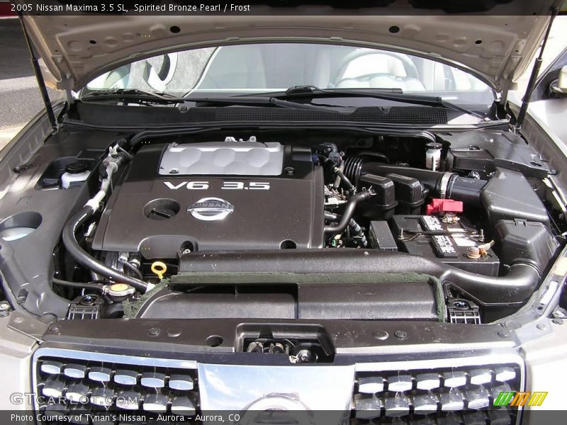 Spirited Bronze Pearl / Frost 2005 Nissan Maxima 3.5 SL