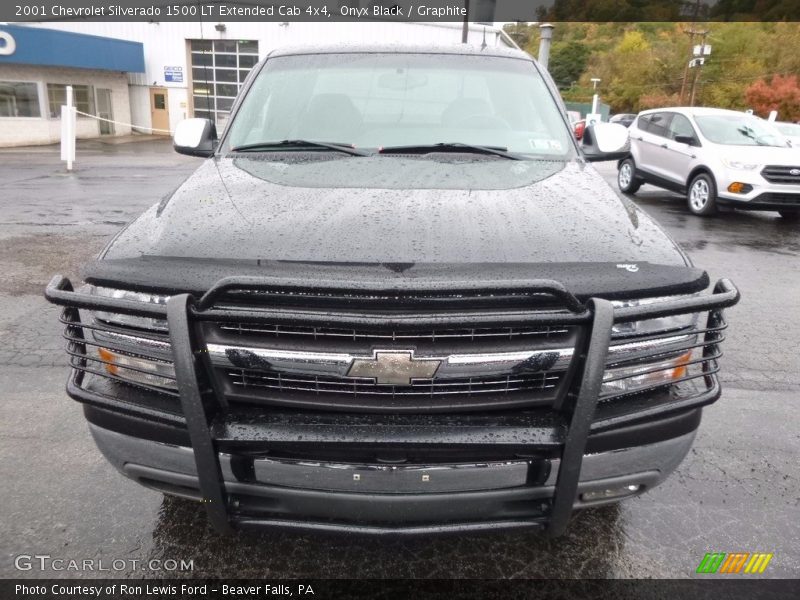 Onyx Black / Graphite 2001 Chevrolet Silverado 1500 LT Extended Cab 4x4