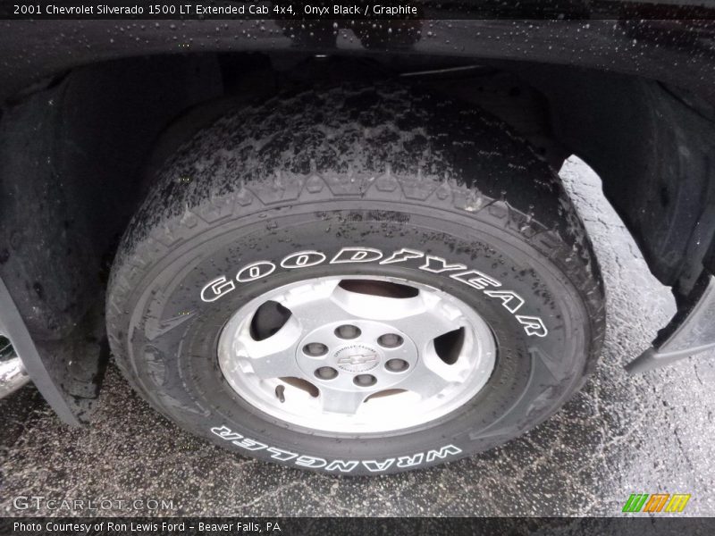 Onyx Black / Graphite 2001 Chevrolet Silverado 1500 LT Extended Cab 4x4