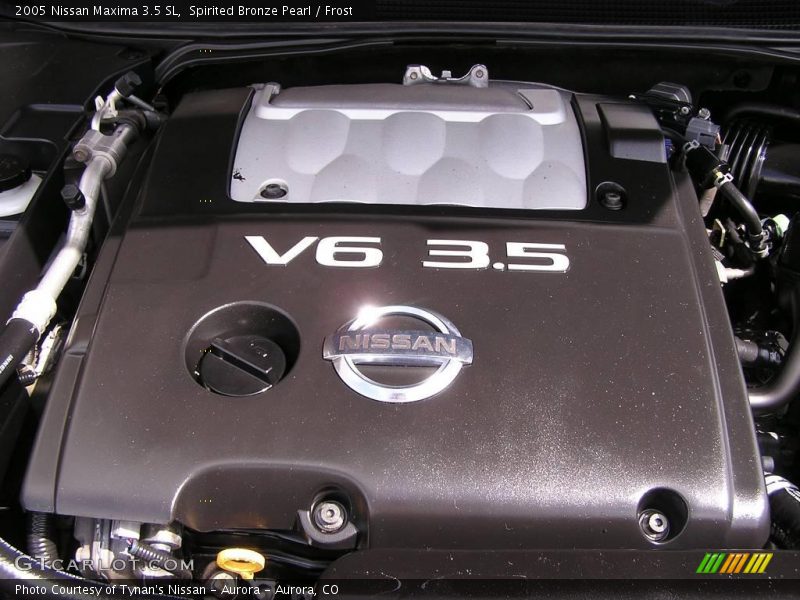 Spirited Bronze Pearl / Frost 2005 Nissan Maxima 3.5 SL