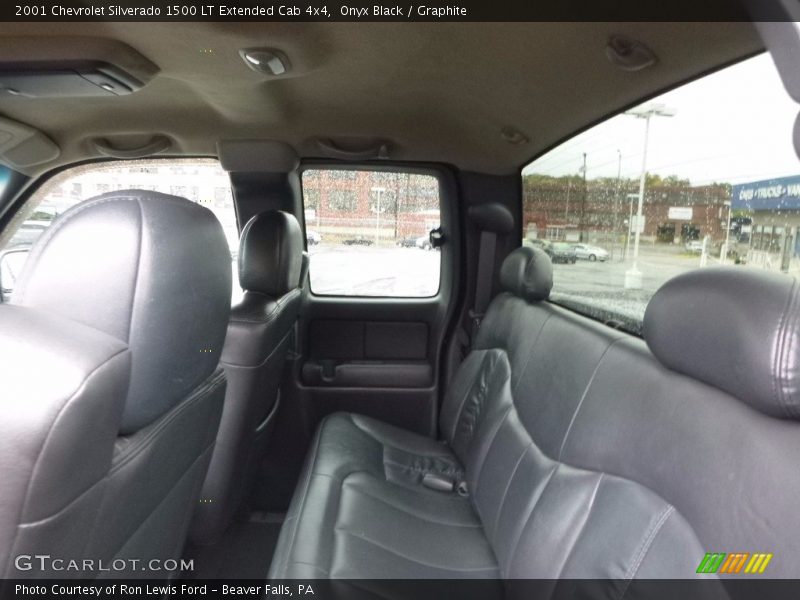Onyx Black / Graphite 2001 Chevrolet Silverado 1500 LT Extended Cab 4x4
