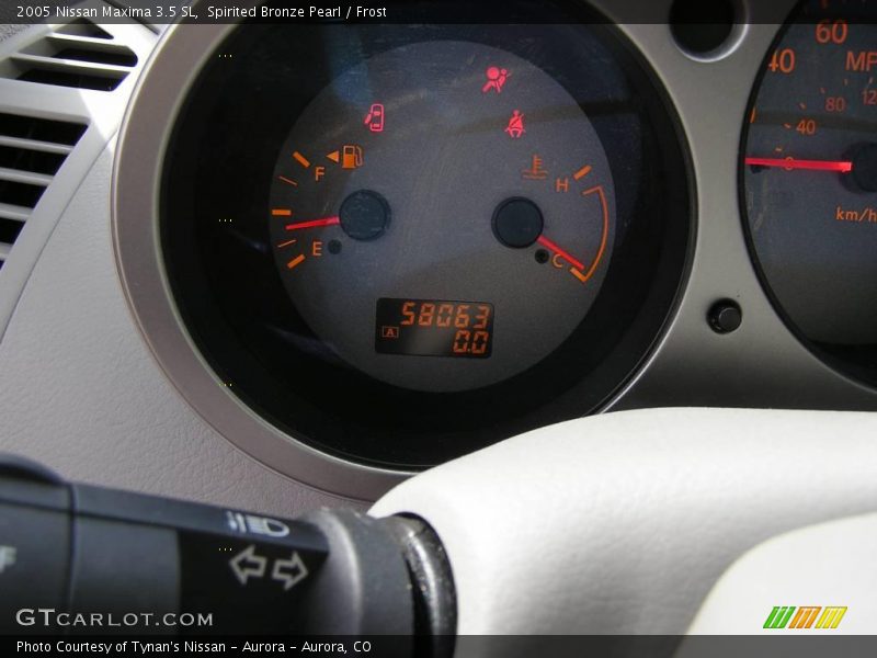 Spirited Bronze Pearl / Frost 2005 Nissan Maxima 3.5 SL