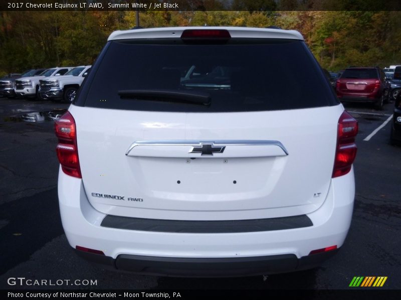 Summit White / Jet Black 2017 Chevrolet Equinox LT AWD