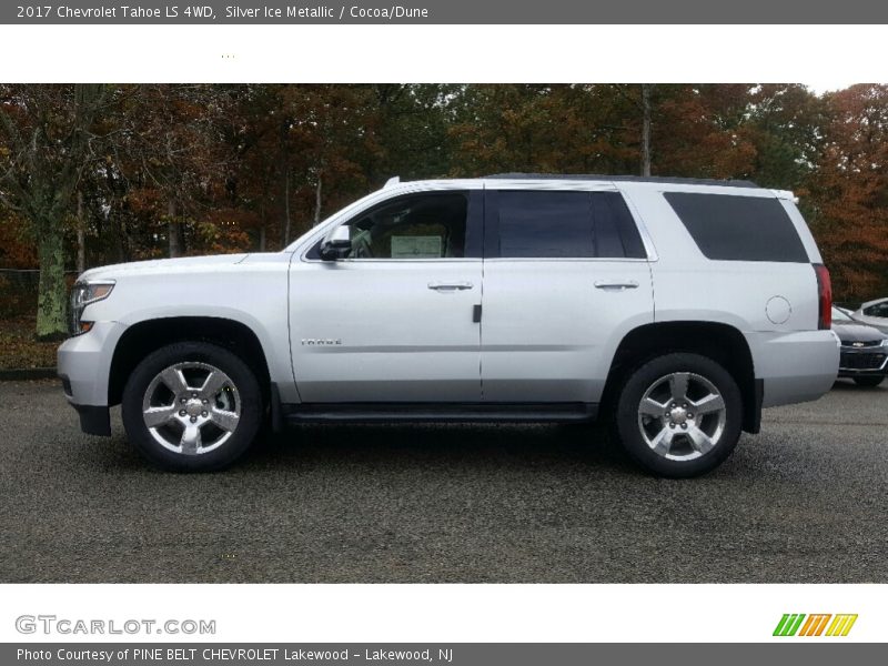  2017 Tahoe LS 4WD Silver Ice Metallic