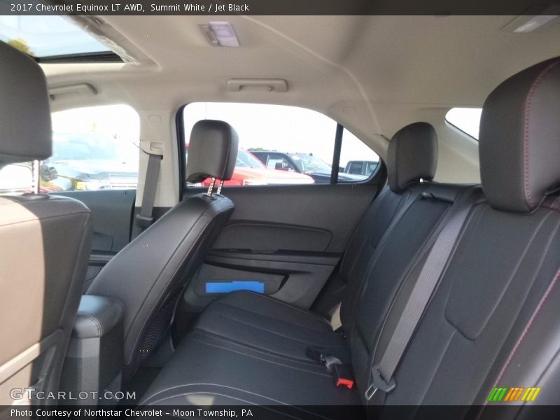 Summit White / Jet Black 2017 Chevrolet Equinox LT AWD