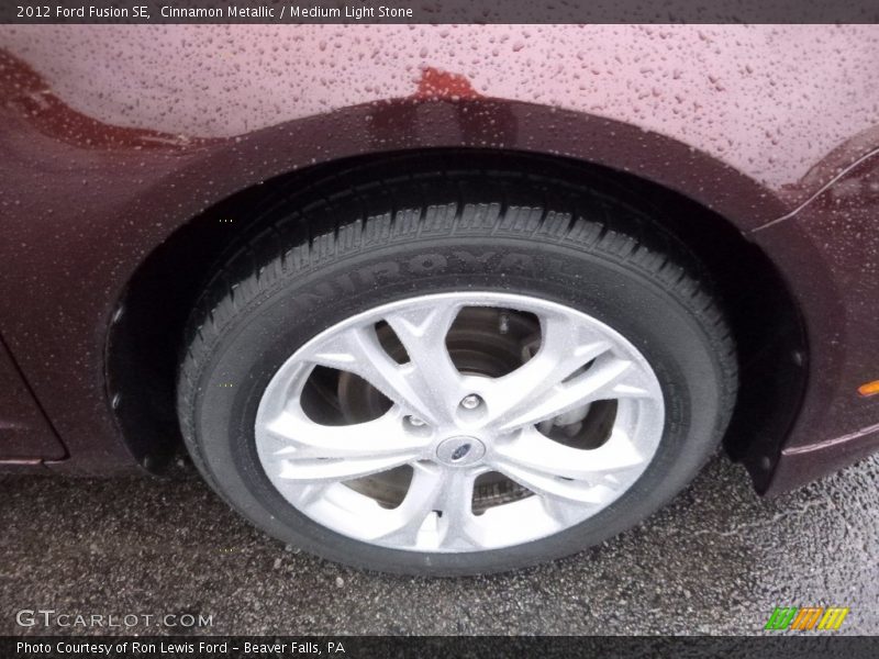 Cinnamon Metallic / Medium Light Stone 2012 Ford Fusion SE