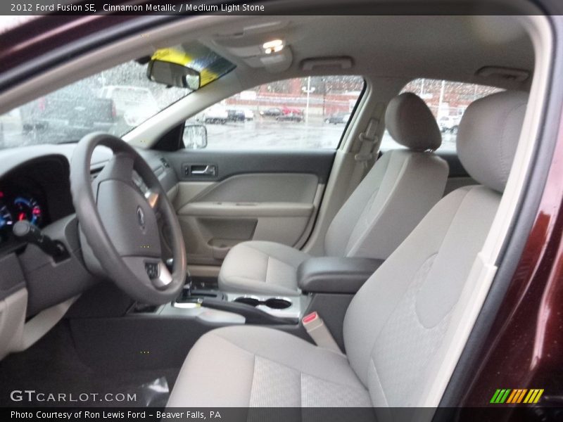 Cinnamon Metallic / Medium Light Stone 2012 Ford Fusion SE
