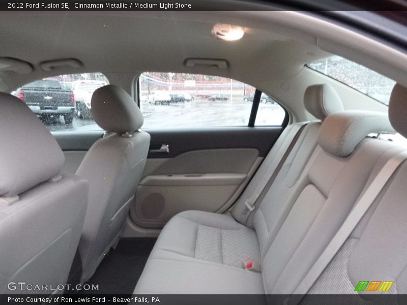 Cinnamon Metallic / Medium Light Stone 2012 Ford Fusion SE