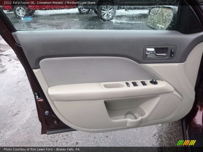 Cinnamon Metallic / Medium Light Stone 2012 Ford Fusion SE