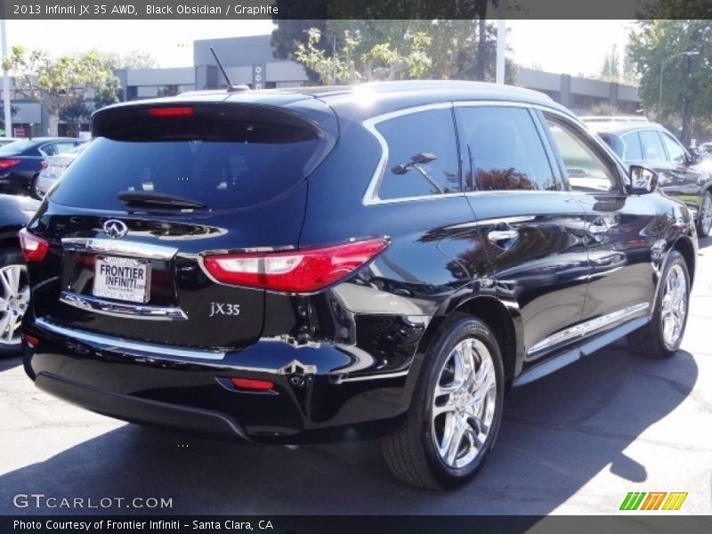 Black Obsidian / Graphite 2013 Infiniti JX 35 AWD