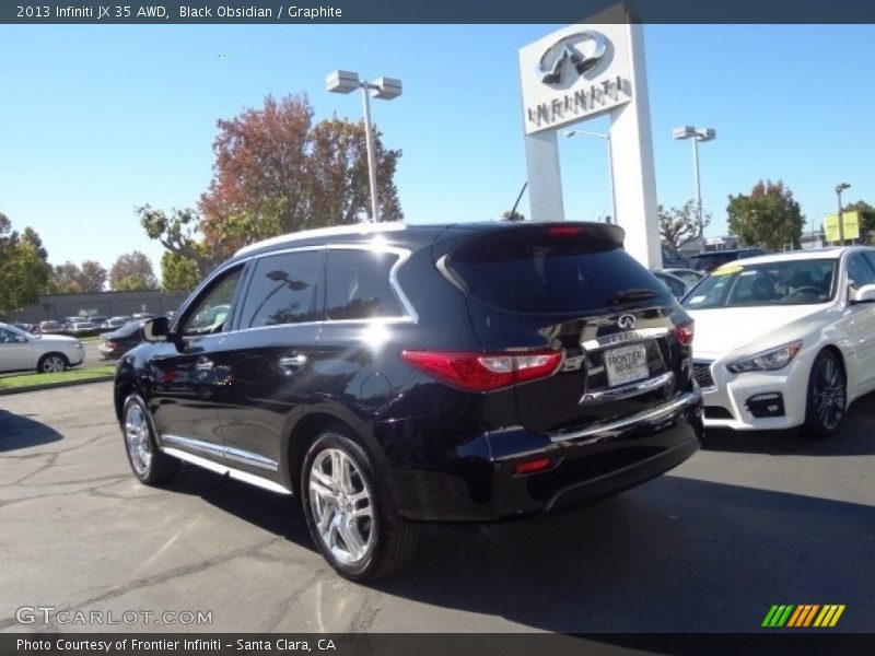 Black Obsidian / Graphite 2013 Infiniti JX 35 AWD