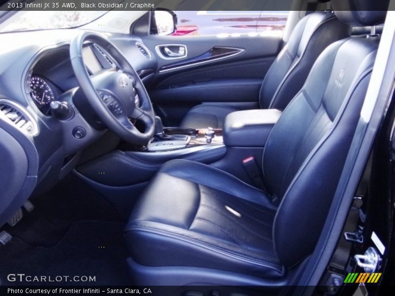 Black Obsidian / Graphite 2013 Infiniti JX 35 AWD