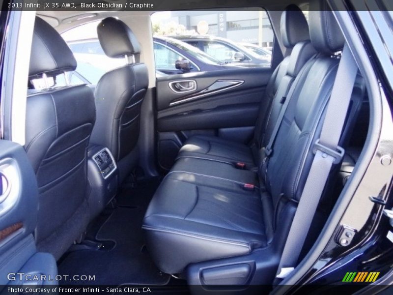 Black Obsidian / Graphite 2013 Infiniti JX 35 AWD