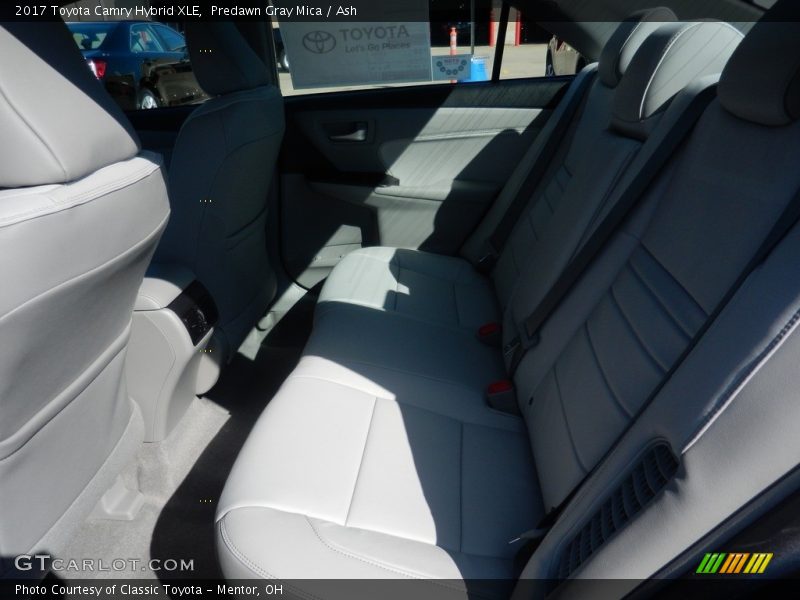 Predawn Gray Mica / Ash 2017 Toyota Camry Hybrid XLE